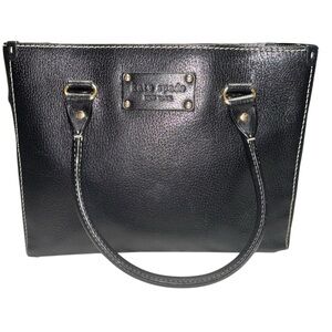 Kate Spade Black Leather Tote